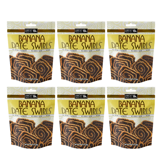 Vegan Banana Date Swirls (Wholesale 6-Pack) MSRP $6.49/Unit