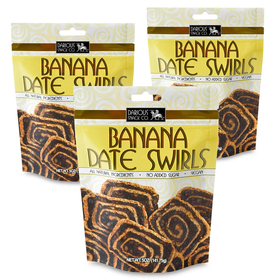 Vegan Date Swirls 3-Pack (Choose your favorite flavor)
