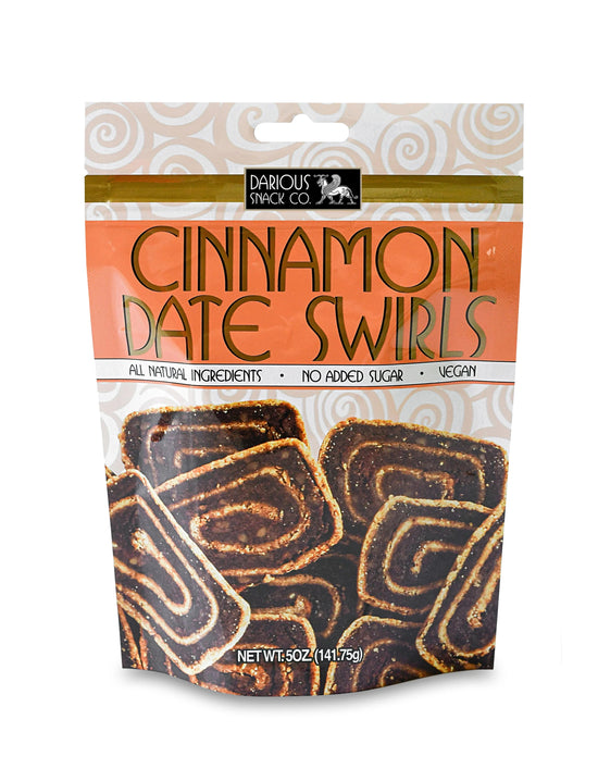 Vegan Cinnamon Date Swirls