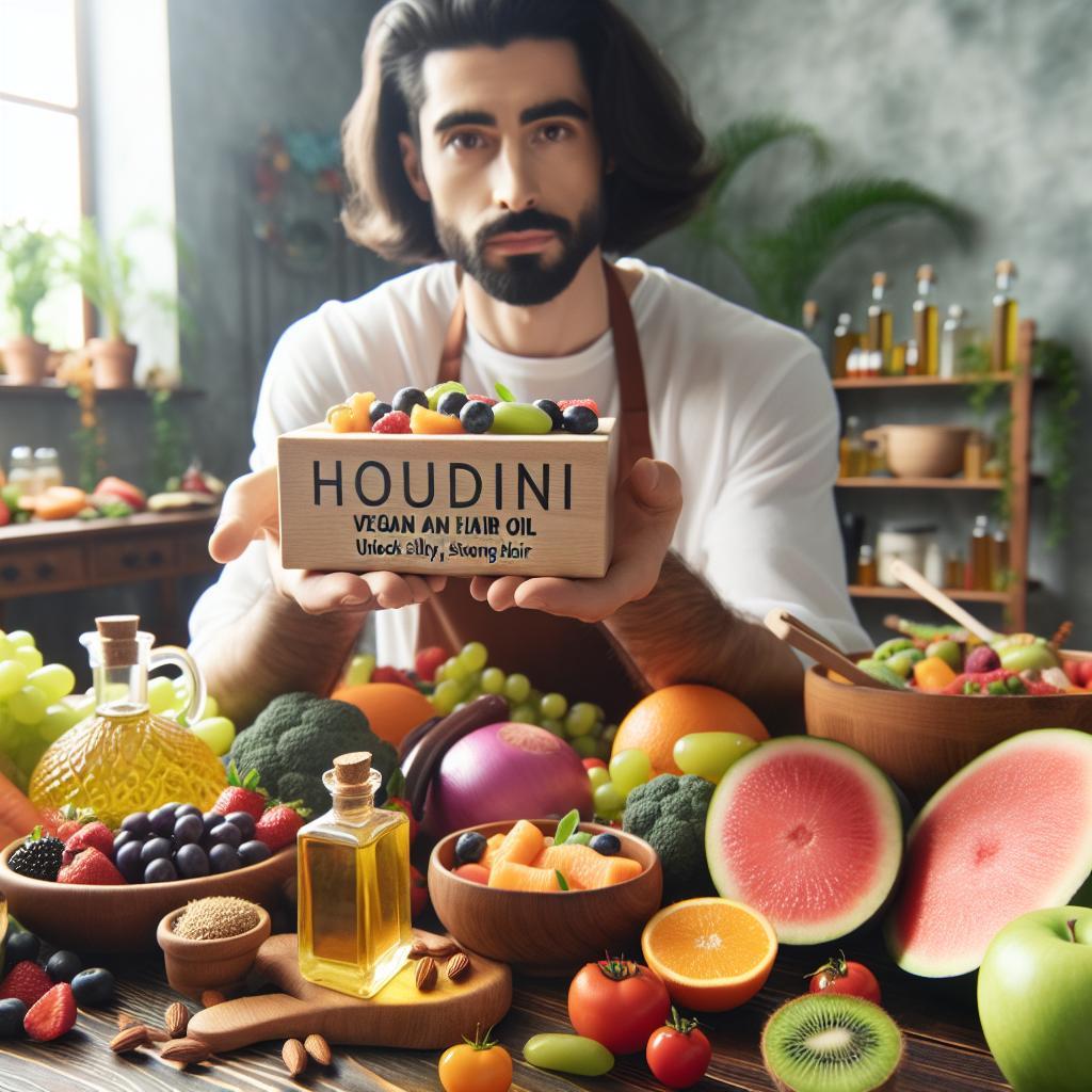 Houdini Vegan Hair Oil: Unlock Silky, Strong Hair with Plant-Based Oils