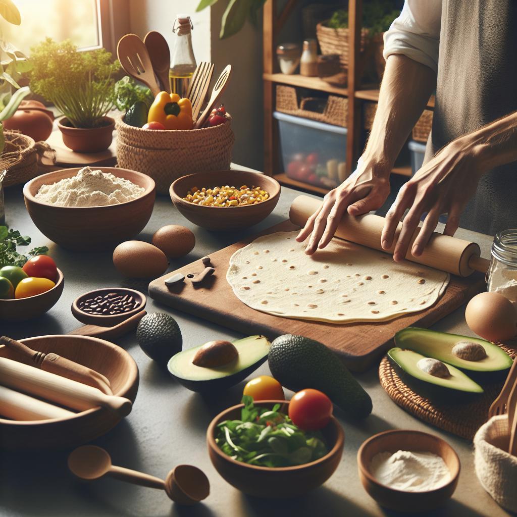 How to Make Soft and Fluffy Vegan Flour Tortillas at Home