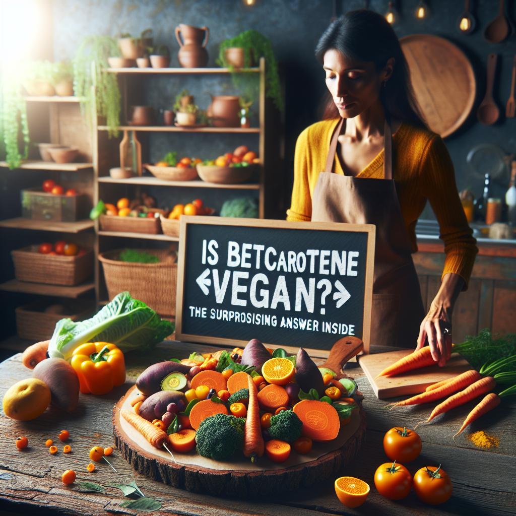 Is Beta Carotene Vegan? The Surprising Answer Inside