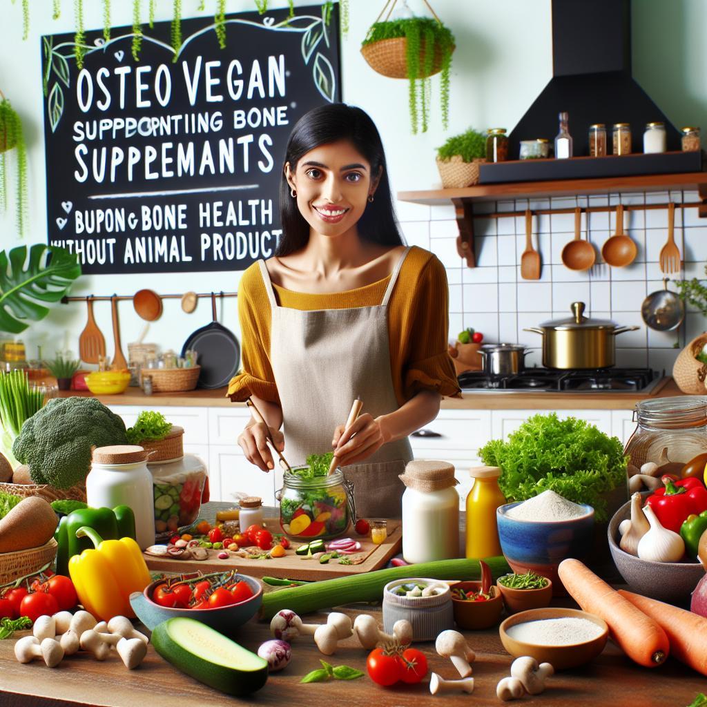 Osteo Vegan Supplements – Support Bone Health Without Animal Products