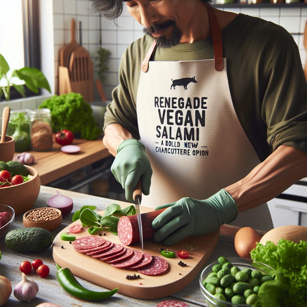 Renegade Vegan Salami – The Bold New Meatless Charcuterie Option