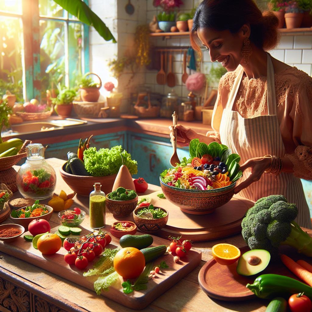 Top 5 Raw Vegan Salad Recipes for a Nutrient-Packed Meal