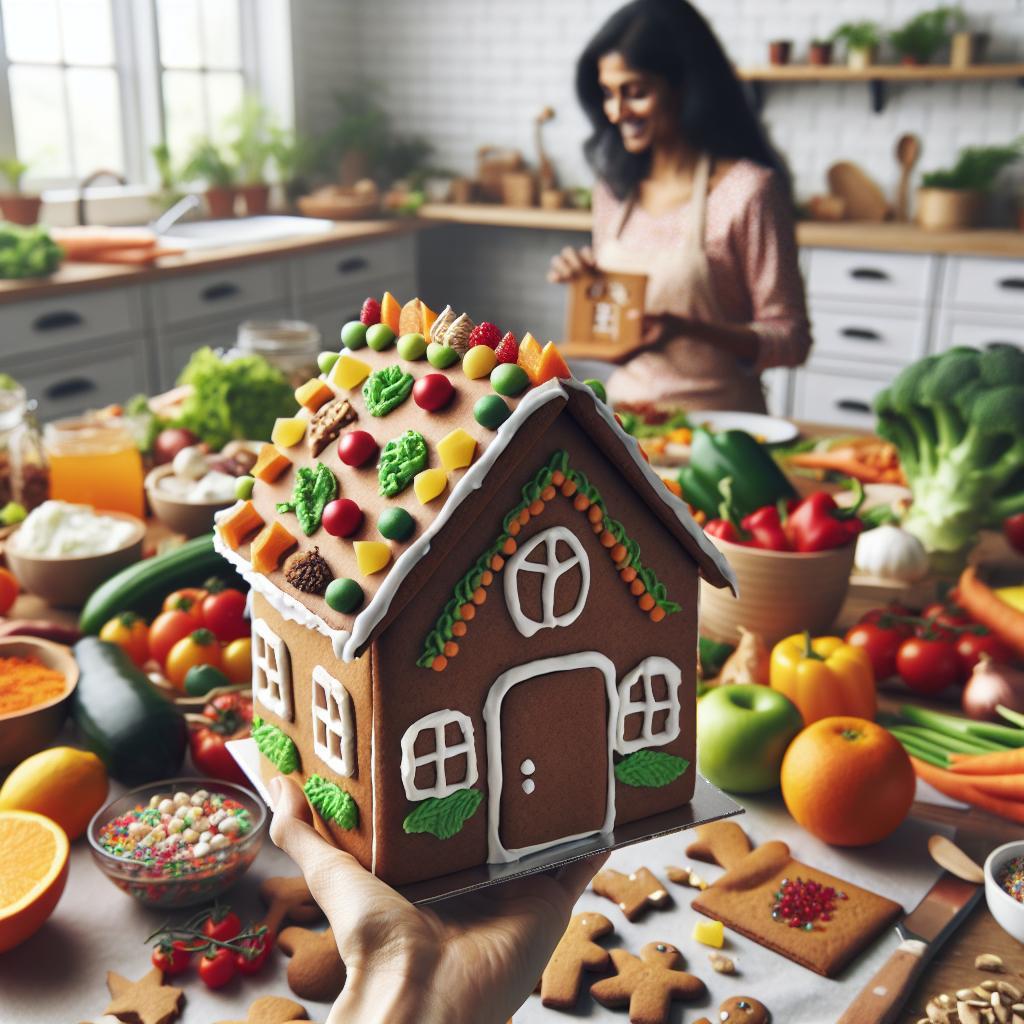 Build Your Own Vegan Gingerbread House with This Fun Kit